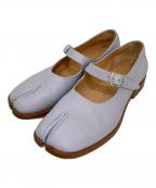 Maison Margielaメゾンマルジェラ）の古着「Tabi メリージェーンパンプス」｜ブルー