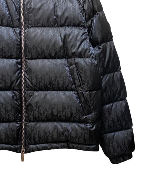 Dior（ディオール）Dior (ディオール) Oblique Down Jacket /オブリークダウンジャケット ブラック×ネイビー サイズ:48の古着・服飾アイテム