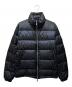 Dior（ディオール）の古着「Oblique Down Jacket /オブリークダウンジャケット」｜ブラック×ネイビー