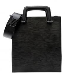 LOUIS VUITTON（ルイ ヴィトン）の古着「Epi Sac Plat Fold/エピ サックプラ・フォールド」｜ブラック