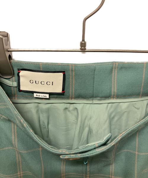 gucci boutique（グッチ ブティック）gucci boutique (グッチ ブティック) GUCCI GG Set-Up/セットアップ グリーン サイズ:38の古着・服飾アイテム