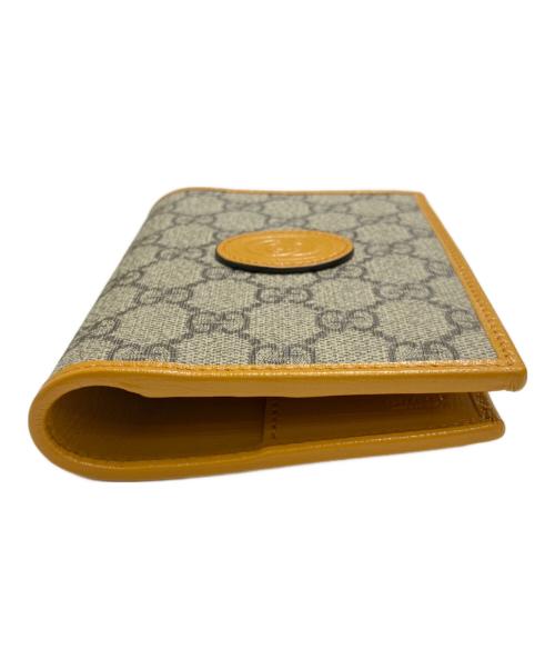 GUCCI（グッチ）GUCCI (グッチ) Passport Case/パスポートケース ベージュ×イエロー サイズ:-の古着・服飾アイテム