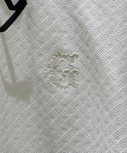 GUCCI（グッチ）GUCCI (グッチ) 長袖リボンブラウス ホワイト サイズ:40の古着・服飾アイテム