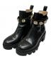 GUCCI（グッチ）の古着「Gucci Ankle Boot With Belt/GGマーモントサイドゴアブーツ」｜ブラック