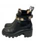GUCCI (グッチ) Gucci Ankle Boot With Belt/GGマーモントサイドゴアブーツ ブラック サイズ:36 1/2：40000円