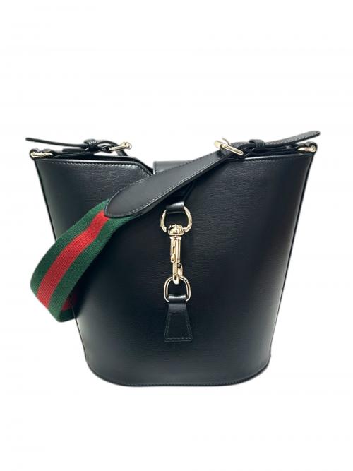 GUCCI（グッチ）GUCCI (グッチ) ミニバケットショルダーバッグ/782908 ブラック サイズ:-の古着・服飾アイテム