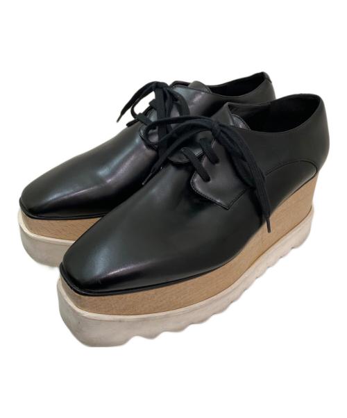 STELLA McCARTNEY（ステラマッカートニー）STELLA McCARTNEY (ステラマッカートニー) プラットフォームシューズ ブラック サイズ:38の古着・服飾アイテム