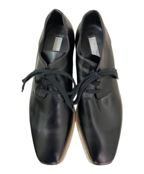 STELLA McCARTNEY（ステラマッカートニー）STELLA McCARTNEY (ステラマッカートニー) プラットフォームシューズ ブラック サイズ:38の古着・服飾アイテム