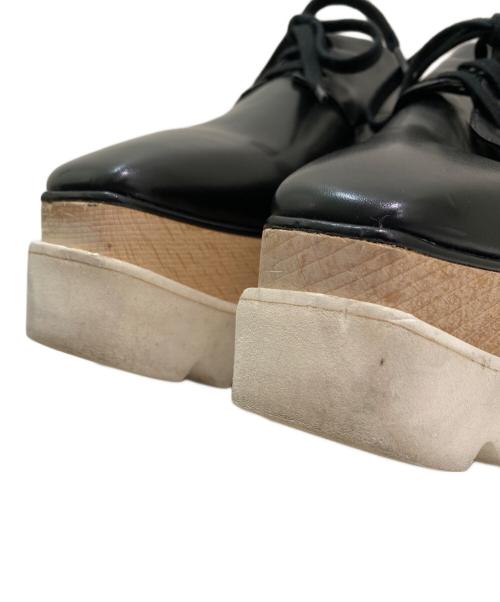 STELLA McCARTNEY（ステラマッカートニー）STELLA McCARTNEY (ステラマッカートニー) プラットフォームシューズ ブラック サイズ:38の古着・服飾アイテム