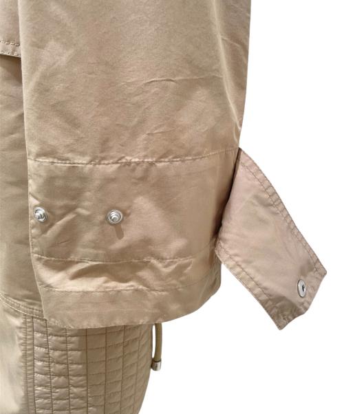 MONCLER（モンクレール）MONCLER (モンクレール) MEUDONコート ベージュ サイズ:１の古着・服飾アイテム