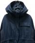 中古・古着 MONCLER (モンクレール) MEUDON/フード付きドローイングコート ネイビー サイズ:1：120000円