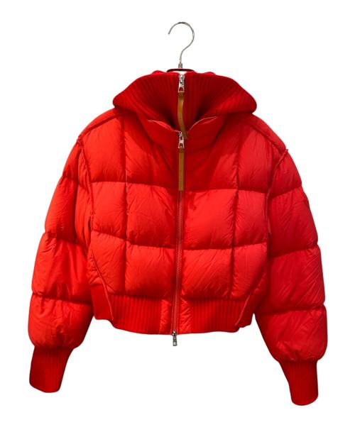 MONCLER（モンクレール）MONCLER (モンクレール) JADEITE（ジャダイト）・タートルネックダウンジャケット レッド サイズ:00の古着・服飾アイテム