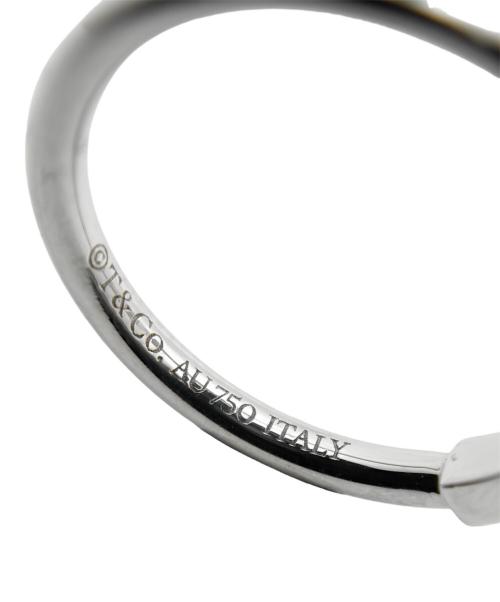 TIFFANY & Co.（ティファニー）TIFFANY & Co. (ティファニー アンド コー) Tワイヤー ダイヤモンドリング サイズ:7号の古着・服飾アイテム