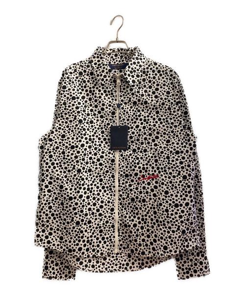 LOUIS VUITTON（ルイ ヴィトン）LOUIS VUITTON (ルイ ヴィトン) 草間彌生 (クサマヤヨイ) 23SS インフィニティドットジップアップブルゾン ホワイト×ブラック サイズ:XL 未使用品の古着・服飾アイテム