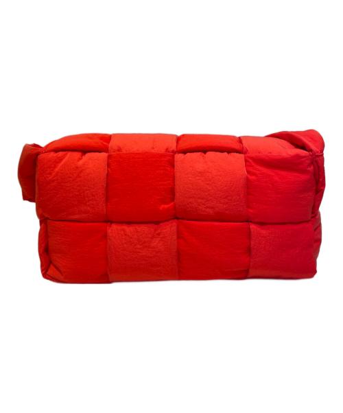 BOTTEGA VENETA（ボッテガベネタ）BOTTEGA VENETA (ボッテガベネタ) パデットテックカセットショルダーバッグ オレンジの古着・服飾アイテム