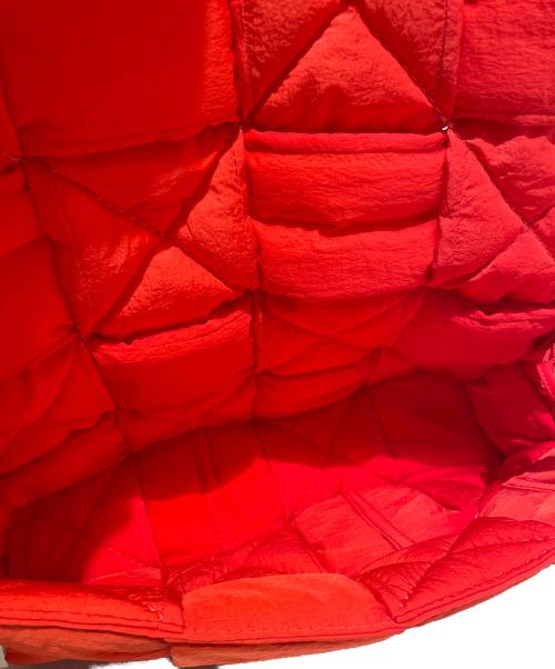 BOTTEGA VENETA（ボッテガベネタ）BOTTEGA VENETA (ボッテガベネタ) パデットテックカセットショルダーバッグ オレンジの古着・服飾アイテム