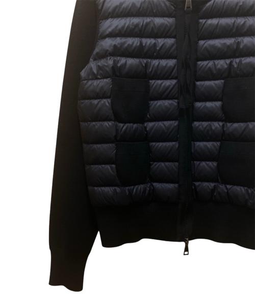 MONCLER（モンクレール）MONCLER (モンクレール) cardigan tricot/ダウンジャケット ブラック サイズ:Mの古着・服飾アイテム