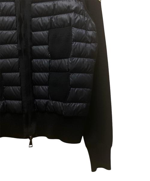 MONCLER（モンクレール）MONCLER (モンクレール) cardigan tricot/ダウンジャケット ブラック サイズ:Mの古着・服飾アイテム