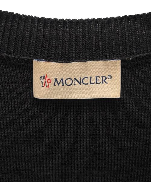 MONCLER（モンクレール）MONCLER (モンクレール) cardigan tricot/ダウンジャケット ブラック サイズ:Mの古着・服飾アイテム