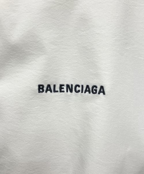 BALENCIAGA（バレンシアガ）BALENCIAGA (バレンシアガ) ロゴジップアップジャケット ホワイト サイズ:XXSの古着・服飾アイテム