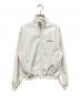 BALENCIAGA（バレンシアガ）の古着「ロゴジップアップジャケット」｜ホワイト