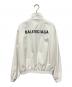 BALENCIAGA (バレンシアガ) ロゴジップアップジャケット ホワイト サイズ:XXS：100000円