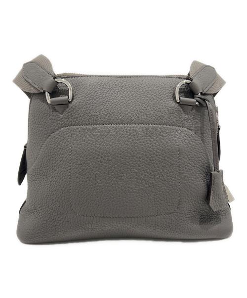 HERMES（エルメス）HERMES (エルメス) ボリードメッセンジャーバッグ/エタン/シルバー金具/K刻印 エタン×シルバー金具の古着・服飾アイテム