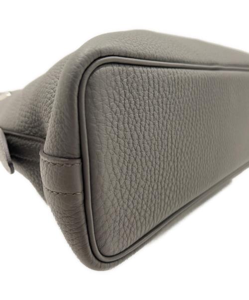 HERMES（エルメス）HERMES (エルメス) ボリードメッセンジャーバッグ/エタン/シルバー金具/K刻印 エタン×シルバー金具の古着・服飾アイテム