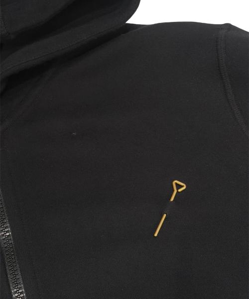 LOUIS VUITTON（ルイ ヴィトン）LOUIS VUITTON (ルイ ヴィトン) ダブルフェイストラベルフーディー ブラック サイズ:Ｍの古着・服飾アイテム