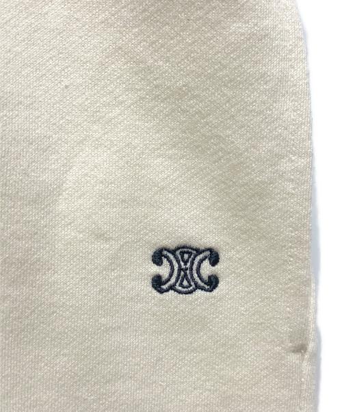 CELINE（セリーヌ）CELINE (セリーヌ) トリオンフロゴスウェットショートパンツ　2Z057450I ベージュ サイズ:XSの古着・服飾アイテム