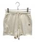 CELINE（セリーヌ）の古着「トリオンフロゴスウェットショートパンツ　2Z057450I」｜ベージュ