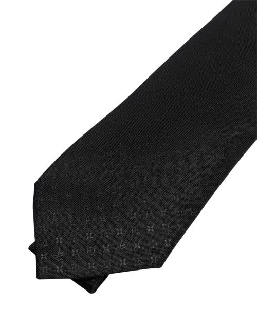 LOUIS VUITTON（ルイ ヴィトン）LOUIS VUITTON (ルイ ヴィトン) ネクタイ・モノグラムグラディエント7CM ブラック サイズ:FREEの古着・服飾アイテム