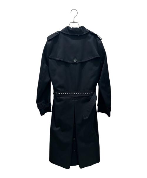 VALENTINO（ヴァレンティノ）VALENTINO (ヴァレンティノ) トレンチコート ブラック サイズ:48の古着・服飾アイテム