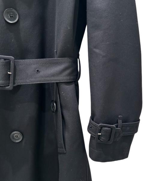 VALENTINO（ヴァレンティノ）VALENTINO (ヴァレンティノ) トレンチコート ブラック サイズ:48の古着・服飾アイテム