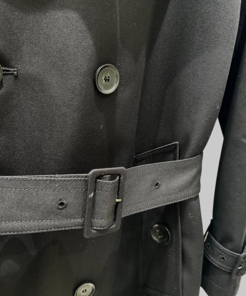 VALENTINO（ヴァレンティノ）VALENTINO (ヴァレンティノ) トレンチコート ブラック サイズ:48の古着・服飾アイテム