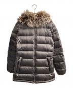 PRADAプラダ）の古着「ファーダウンジャケット」｜グレー