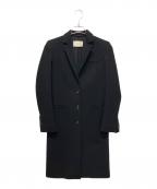 GUCCIグッチ）の古着「ウール チェスターコート」｜ブラック