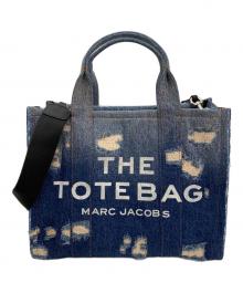 MARC JACOBS（マークジェイコブズ）の古着「THE RIP AND REPAIR DENIM TOTE BAG」｜ブルー