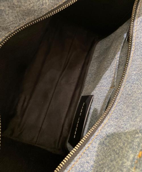 MARC JACOBS（マークジェイコブズ）MARC JACOBS (マークジェイコブズ) THE RIP AND REPAIR DENIM TOTE BAG ブルーの古着・服飾アイテム