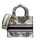 Christian Dior (クリスチャン ディオール) Lady Dior D-Lite Medium  ホワイト×ブラック サイズ:ミディアム：400000円