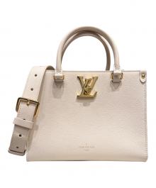 LOUIS VUITTON（ルイ ヴィトン）の古着「ロック＆ゴー」｜アイボリー×ゴールド金具