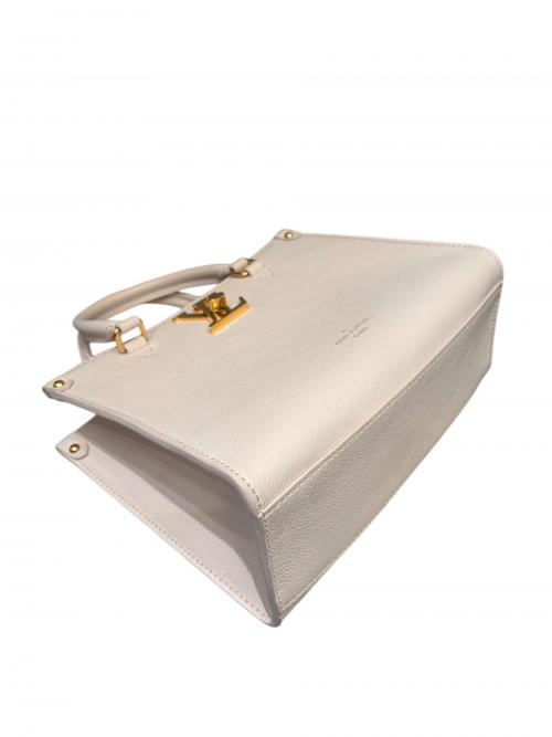 LOUIS VUITTON（ルイ ヴィトン）LOUIS VUITTON (ルイ ヴィトン) ロック＆ゴー/2WAYバッグ/ショルダーバッグ/ハンドバッグ アイボリー×ゴールド金具の古着・服飾アイテム