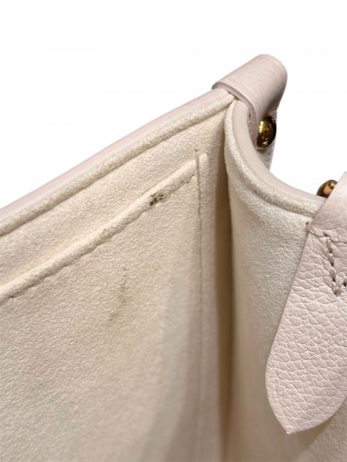 LOUIS VUITTON（ルイ ヴィトン）LOUIS VUITTON (ルイ ヴィトン) ロック＆ゴー/2WAYバッグ/ショルダーバッグ/ハンドバッグ アイボリー×ゴールド金具の古着・服飾アイテム