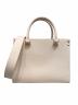 LOUIS VUITTON (ルイ ヴィトン) ロック＆ゴー/2WAYバッグ/ショルダーバッグ/ハンドバッグ アイボリー×ゴールド金具：320000円