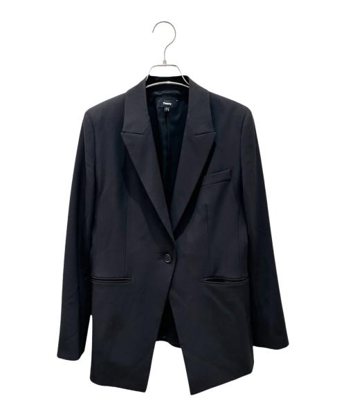 theory（セオリー）theory (セオリー) Traceable Wool Etiennette Blazer ブラック サイズ:2の古着・服飾アイテム