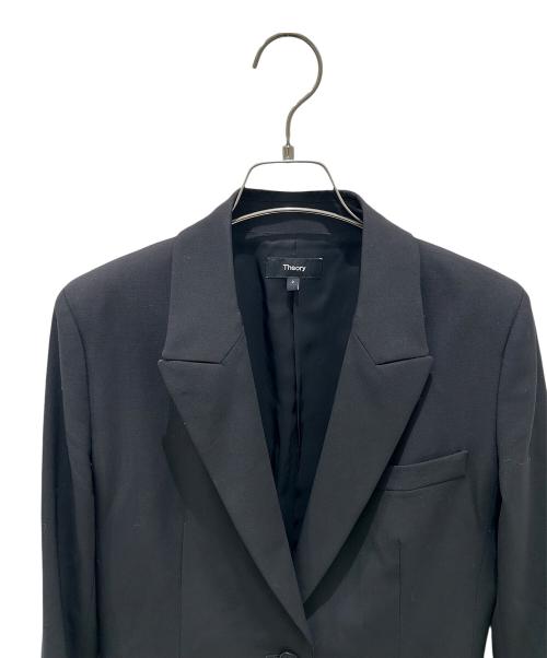 theory（セオリー）theory (セオリー) Traceable Wool Etiennette Blazer ブラック サイズ:2の古着・服飾アイテム
