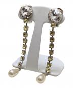 MIU MIUミュウミュウ）の古着「クリスタルイヤリング」