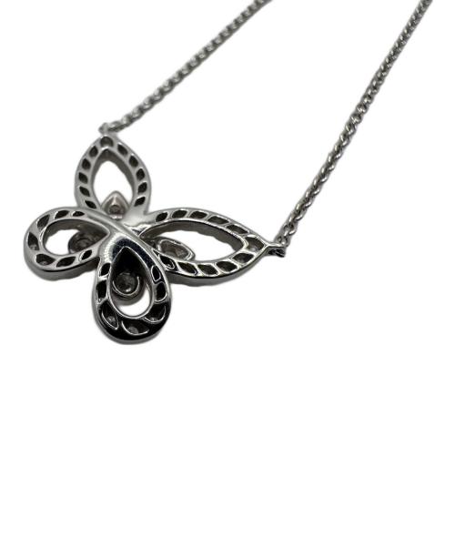 GRAFF（グラフ）GRAFF (グラフ) ミニ バタフライ シルエット ダイヤモンド ペンダントの古着・服飾アイテム