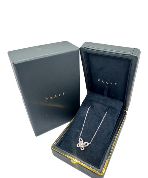 GRAFF（グラフ）GRAFF (グラフ) ミニ バタフライ シルエット ダイヤモンド ペンダントの古着・服飾アイテム