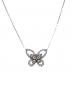 GRAFF（グラフ）の古着「ミニ バタフライ シルエット ダイヤモンド ペンダント」